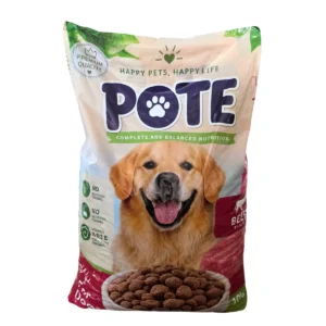 Суха храна за кучета Pote с говеждо